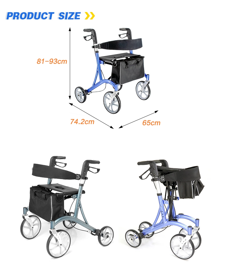 Aluminum Shopping Rollator